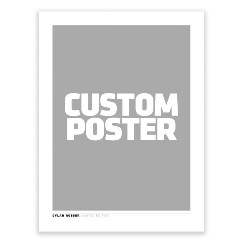 Custom Poster Design Cost